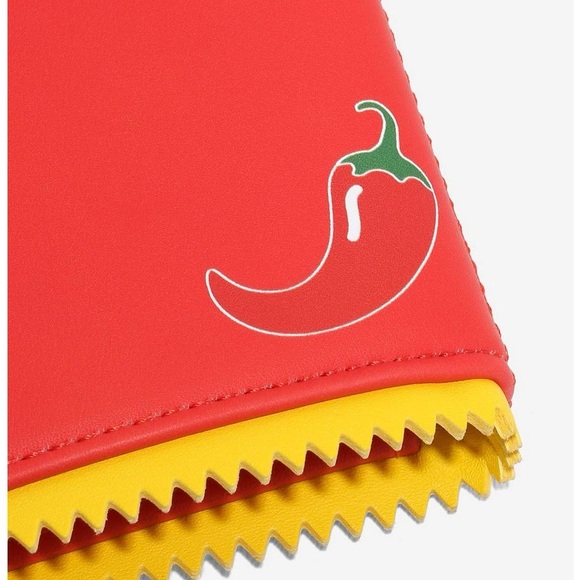 Loungefly Disney Mickey Mouse Hot Sauce Figural Wallet - Picture 5 of 5